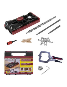 Kit de Plantilla de Agujeros Pocket Doble Milescraft 7331