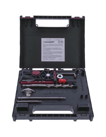 Kit de Plantilla de Agujeros Pocket Doble Milescraft 7331