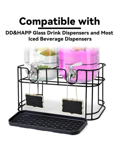 Bandeja de Goteo de Silicona Brikinte para Dispensador 1 Galón