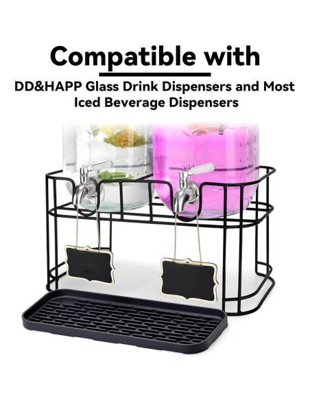 Bandeja de Goteo de Silicona Brikinte para Dispensador 1 Galón