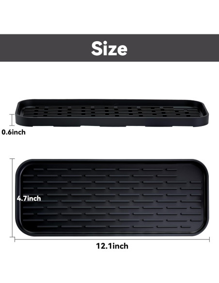 Bandeja de Goteo de Silicona Brikinte para Dispensador 1 Galón