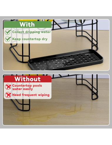 Bandeja de Goteo de Silicona Brikinte para Dispensador 1 Galón