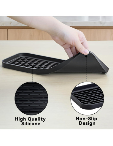 Bandeja de Goteo de Silicona Brikinte para Dispensador 1 Galón