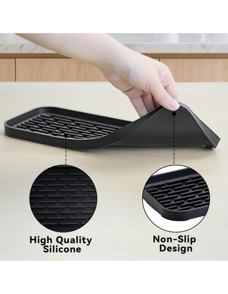 Bandeja de Goteo de Silicona Brikinte para Dispensador 1 Galón