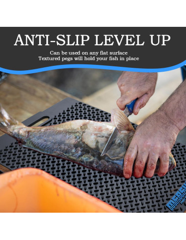 Alfombrilla Antideslizante para Filetear Pescado Mershca 36x61cm