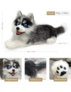 metaDog Husky - Cachorro Robot Terapéutico Interactivo 0.95kg 2