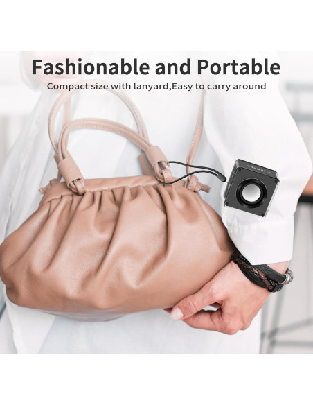 Altavoz Bluetooth LENRUE A01 Mini 5W Inalámbrico Negro