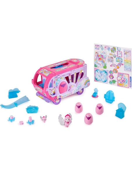 Hatchimals Autocaravana Familiar Transformable con 6 Figuras Hatchimals Autocaravana Familiar Transformable con 6 Figuras