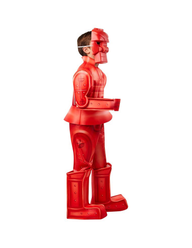 Disfraz Rubie's Rock 'Em Sock 'Em Robots Rojo Rocker Niños