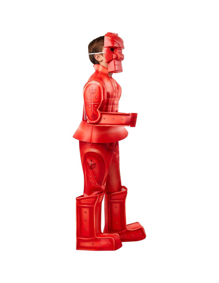 Disfraz Rubie's Rock 'Em Sock 'Em Robots Rojo Rocker Niños