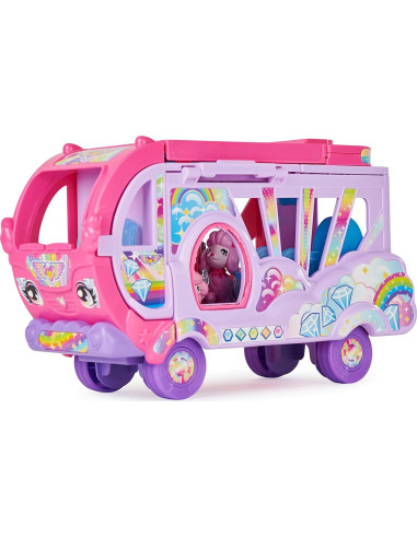 Hatchimals Autocaravana Familiar Transformable con 6 Figuras