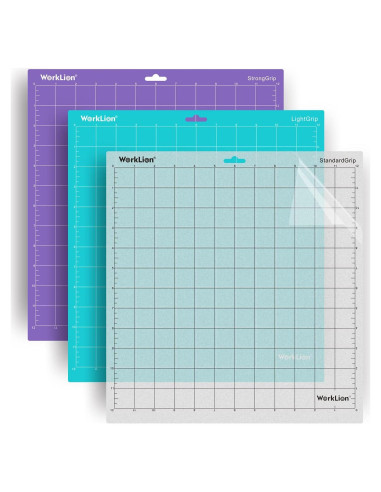 Alfombrillas de Corte WORKLION 30.5x30.5cm - 3 Piezas Variadas