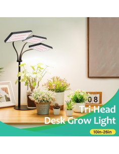 Luz de Cultivo LED LBW A0108 Espectro Completo 642 LEDs 39W 2