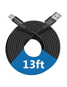 Cable USB C 4m Baiwwa Trenzado Nylon Carga Rápida 2.9A