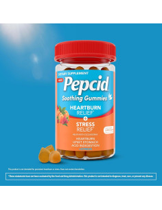 Gomitas Antiácidas Pepcid 32 ct - Durazno-Frambuesa, Alivio Estrés 2