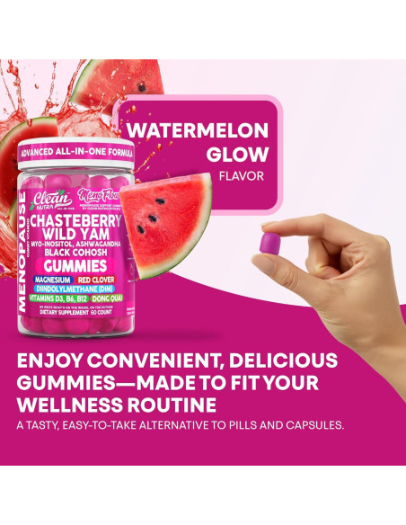 Gominolas de Menopausia Clean Nutra 60 Unidades Chasteberry