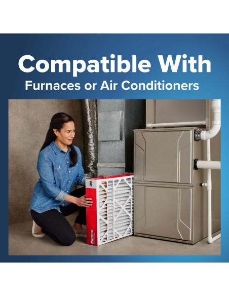 Filtro de Aire Filtrete 40.6x63.5x10.9 cm MPR 1000 Paquete de 2