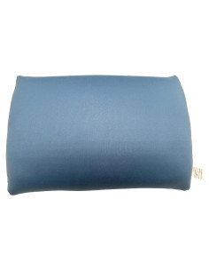 Almohada Rectangular Mushy de Microperlas 43x25 cm Azul Claro