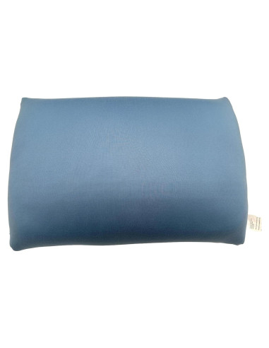 Almohada Rectangular Mushy de Microperlas 43x25 cm Azul Claro