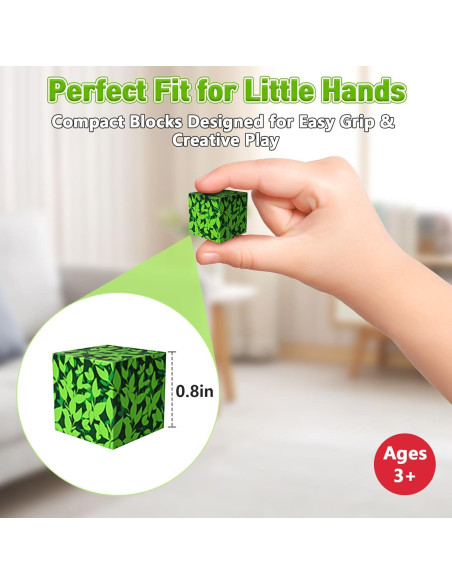 70 Piezas Bloques Magnéticos Portátiles Resflycheng STEM