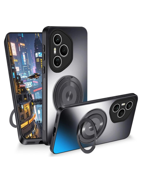 Funda delgada Honor 400 Pro Hlgcokro con soporte magnético Funda delgada Honor 400 Pro Hlgcokro con soporte magnético