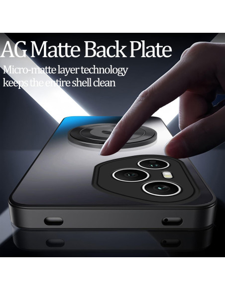 Funda delgada Honor 400 Pro Hlgcokro con soporte magnético Funda delgada Honor 400 Pro Hlgcokro con soporte magnético