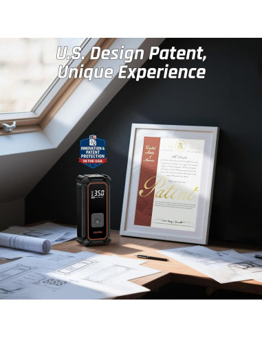 Compresor de Aire Portátil OlarHike 9000mAh 150PSI Automático