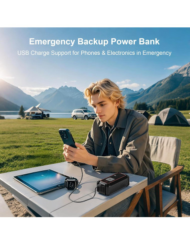 Compresor de Aire Portátil OlarHike 9000mAh 150PSI Automático