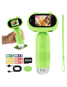 Microscopio Digital de Mano Aurosports 1000X 2" HD IPS