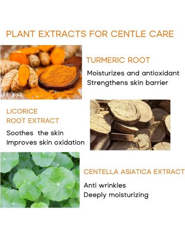 Tónico Facial de Cúrcuma Evolvique 159g - Hidratante y Anti-Envejecimiento