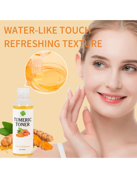 Tónico Facial de Cúrcuma Evolvique 159g - Hidratante y Anti-Envejecimiento