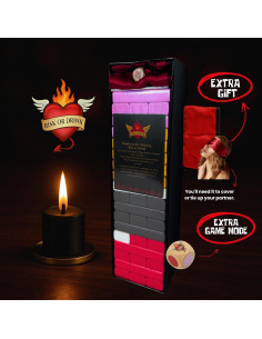 Juego de Bloques Traviesos Riesgo o Bebe - 54 Desafíos Sexys 2