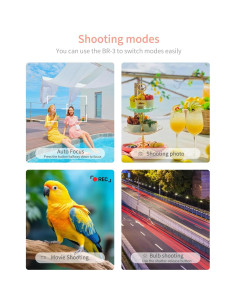 Control Remoto Inalámbrico Hanpusen para Cámaras Sony - Pantalla OLED 2