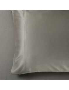 Juego de Sábanas Twin XL Royal Hotel Bedding 600 Hilos Viscosa Bambú Gris 2