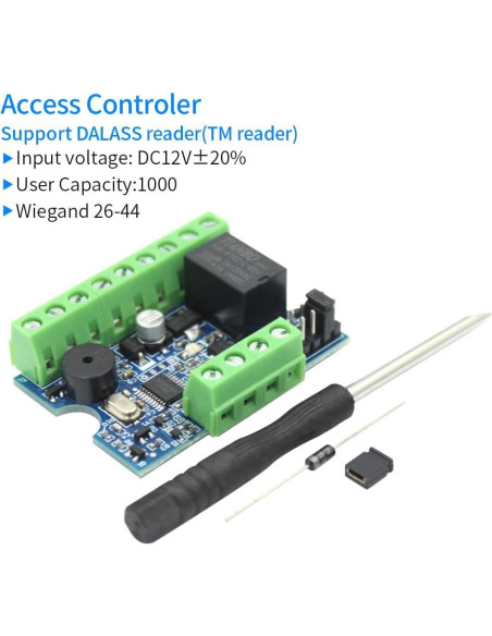 Controlador de Acceso Independiente BSTUOKEY SK13 12V RFID