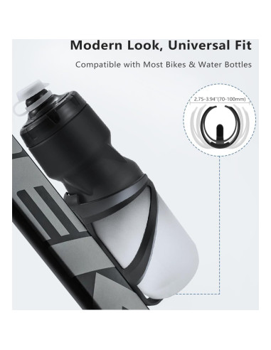 Soporte para Botella de Agua de Bicicleta LULUMONIA - Nylon