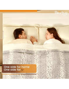 Manta Eléctrica Bearhug Queen 213x229 cm, 10 Niveles de Calor 2