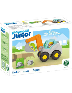 Excavadora de Palas Playmobil Junior para Niños 1-4 Años 2