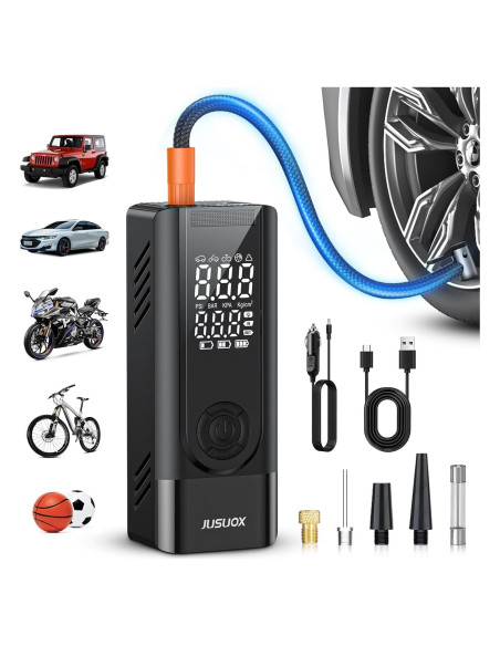 Compresor de Aire JUSUOX CZK-5642 150 PSI Portátil Inalámbrico