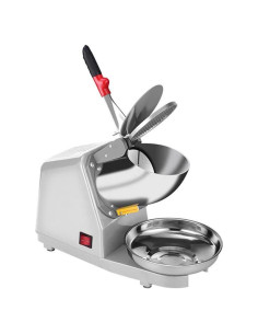 Yahpetes Máquina de Hielo Raspado 84,82 kg/h Doble Cuchilla