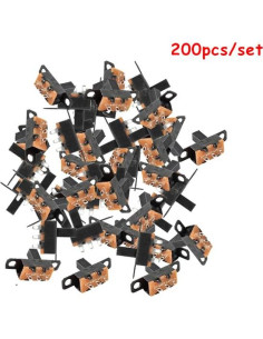 Interruptores Deslizantes JESSINIE 200PCS 6MM 50V 0.5A 2