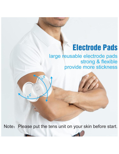 Masajeador TENS OSITO Inalámbrico EMS Recargable para Dolor