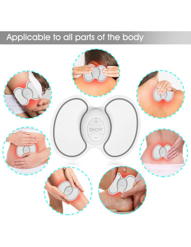Masajeador TENS OSITO Inalámbrico EMS Recargable para Dolor