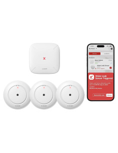 Detector de Fugas de Agua Wi-Fi X-Sense SWS54, 3 Sensores