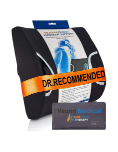 Cojín de Asiento Vaunn Soporte Lumbar Firme y Gel