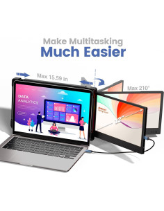 Extensor de Pantalla Teamgee P5 12" FHD 1080P para Laptop 2