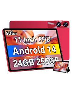 Tableta UJJ 11" Android 14, 24GB RAM, 256GB, 8000mAh