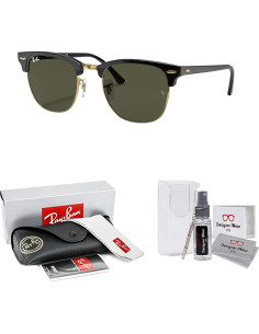 Gafas de Sol Ray-Ban RB3016 Clubmaster Unisex + Kit Cuidado 2