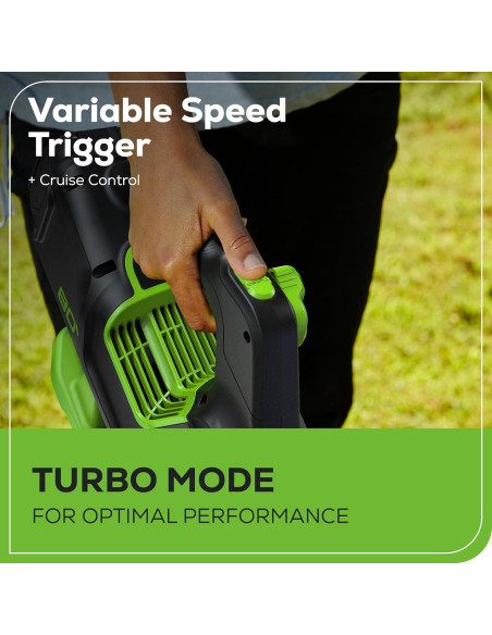 Soplador de Hojas Greenworks 80V 700 CFM Batería 2.5Ah