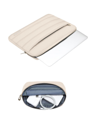Funda Acolchada para Laptop 13.3" MOSISO Arena con Bolsa